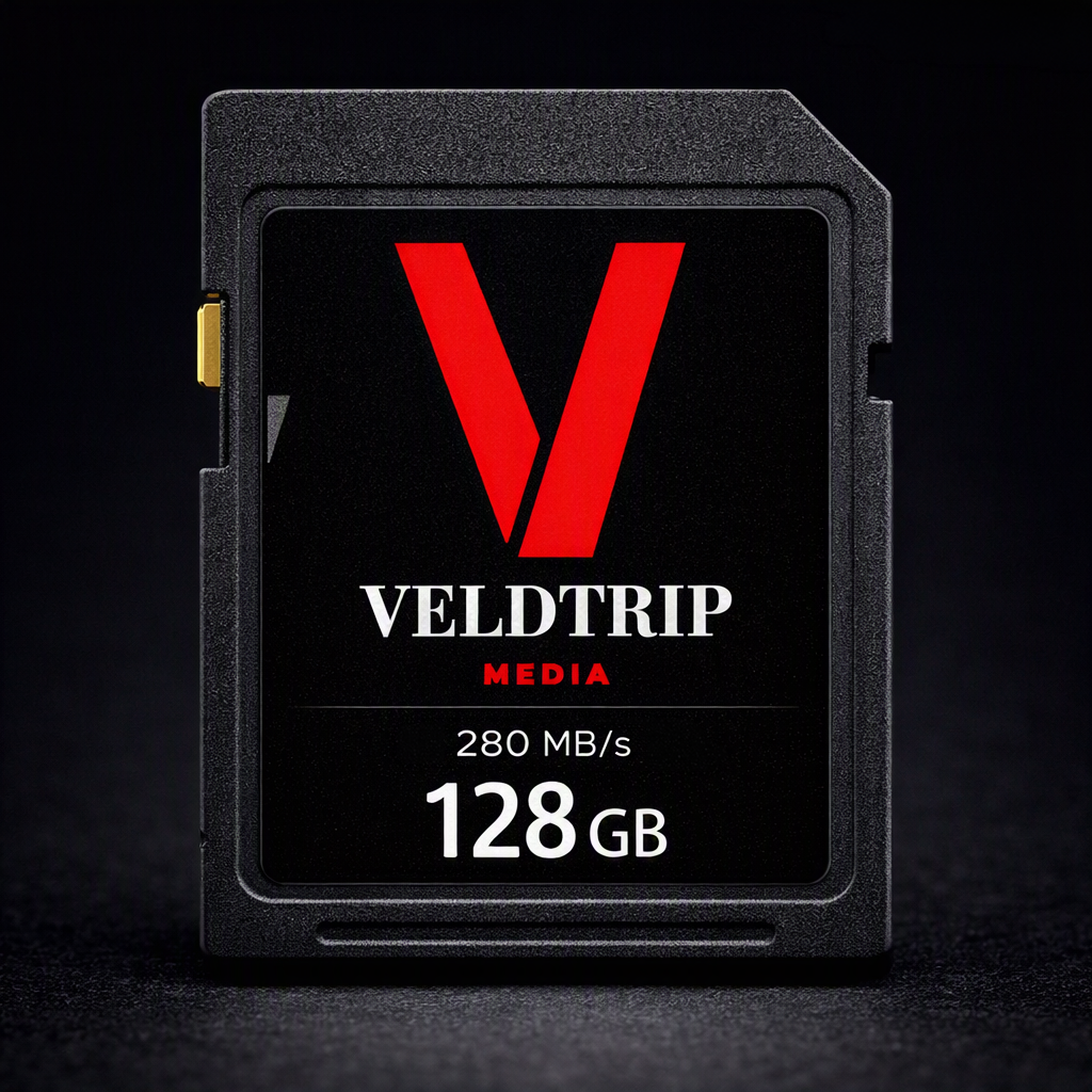 Veldtrip Media SD card, 128 GB, 280 MB/s